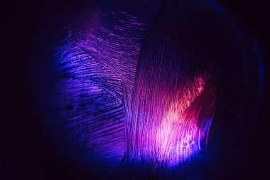 Işık pastel bir kara büyü üzerinde güzel soyut gerçeküstü doku. Tasarım için arkaplan modeli. Makro fotoğrafçılık görünümü