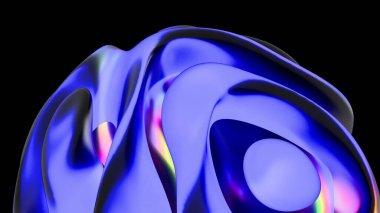 Soyut dalga deseni koyu renk tasarımı, doku, dijital sanat. Web ve yazdırma tasarımı için yüksek kaliteli soyut resim.