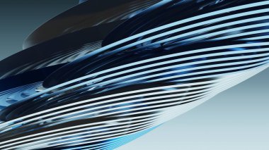 Soyut Mavi Dalga Örnekleri. Temiz kompozisyon ve yumuşak ışıklandırmayla yüksek kaliteli görüntü. Web tasarımı, sunumlar, markalaşma, sosyal medya ve baskı için ideal.