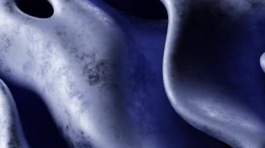 Mavi ve bej tonlarda dalgaların aktığı dinamik soyut arkaplan desenler akışkan