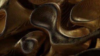 Mavi ve bej tonlarda dalgaların aktığı dinamik soyut arkaplan desenler akışkan