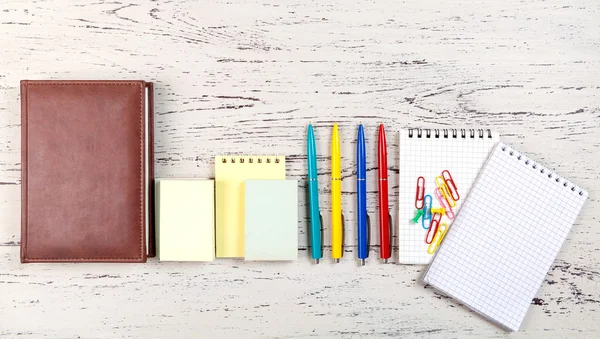 Table with office objects. — Stock Photo, Image