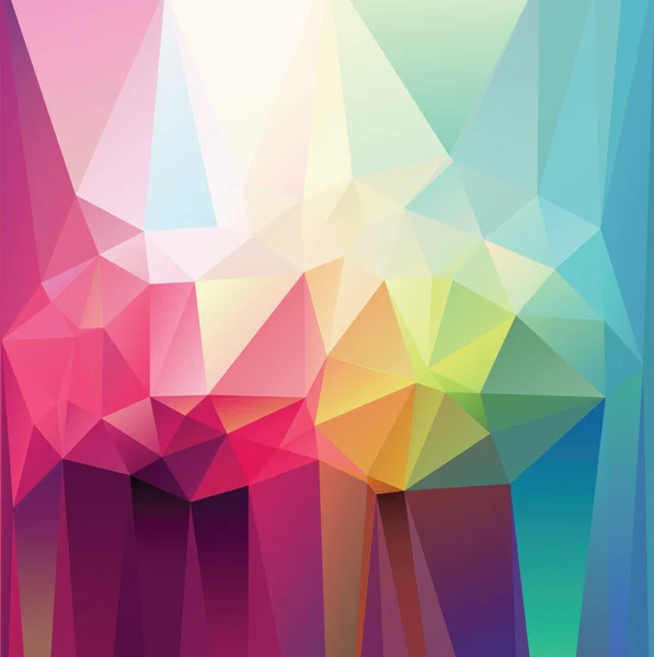 Abstract triangle background, vector — Stock Vector