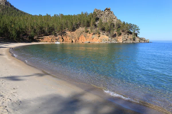 Λίμνη Βαϊκάλη. καλοκαιρινή μέρα — Φωτογραφία Αρχείου