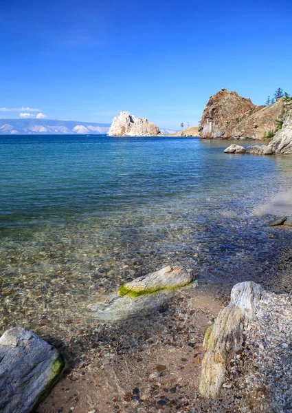 Λίμνη Βαϊκάλη. καλοκαιρινή μέρα — Φωτογραφία Αρχείου