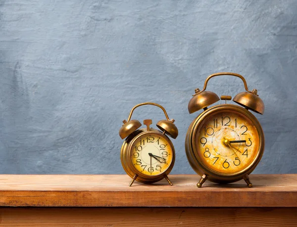 Vintage alarm clocks — Stock Photo, Image