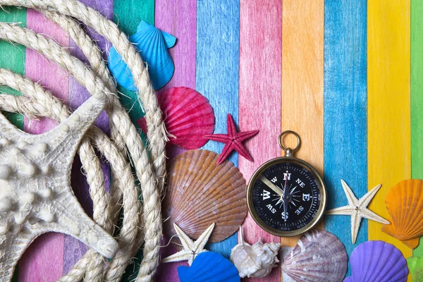 Sea adventures background — Stock Photo, Image