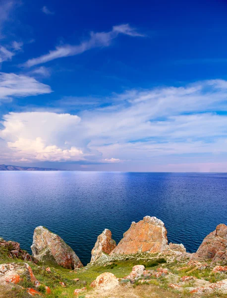 Lago Baikal. Dia de Verão — Fotografia de Stock