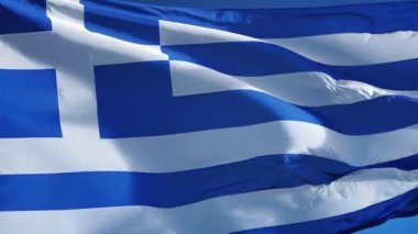 Yunanistan yavaş çekimde sorunsuz alfa ile döngülü