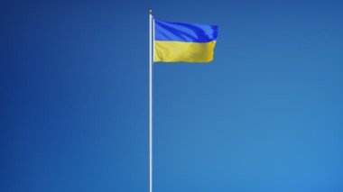 Yavaş Alfa ile sorunsuz bir şekilde ilmekledi Ukrayna bayrağı