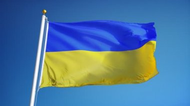 Yavaş Alfa ile sorunsuz bir şekilde ilmekledi Ukrayna bayrağı