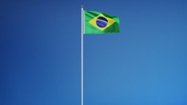 Yavaş Alfa ile sorunsuz bir şekilde ilmekledi Brezilya bayrağı