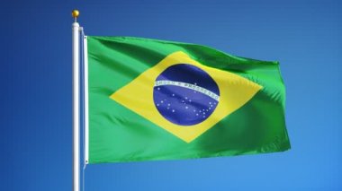 Yavaş Alfa ile sorunsuz bir şekilde ilmekledi Brezilya bayrağı