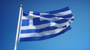 Yunanistan yavaş çekimde sorunsuz alfa ile döngülü