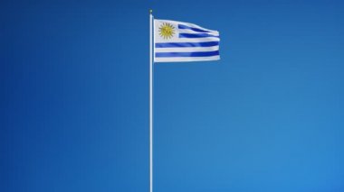 Yavaş Alfa ile sorunsuz bir şekilde ilmekledi Uruguay bayrağı