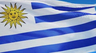 Yavaş Alfa ile sorunsuz bir şekilde ilmekledi Uruguay bayrağı