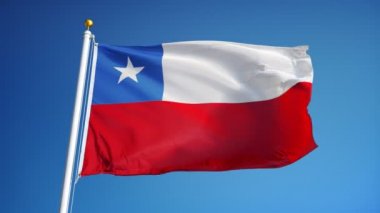 Yavaş Alfa ile sorunsuz bir şekilde ilmekledi Şili bayrağı