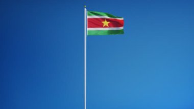 Surinam bayrak yavaş sorunsuz Alfa ile ilmekledi