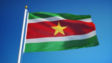 Surinam bayrak yavaş sorunsuz Alfa ile ilmekledi