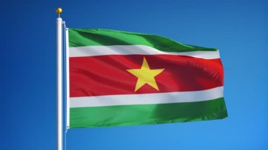 Surinam bayrak yavaş sorunsuz Alfa ile ilmekledi