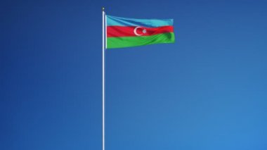 Azerbaycan bayrağı yavaş sorunsuz Alfa ile ilmekledi