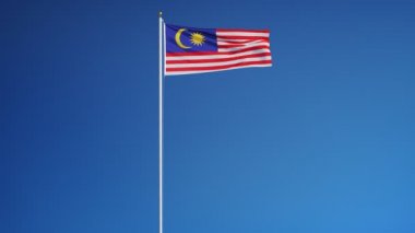Yavaş Alfa ile sorunsuz bir şekilde ilmekledi Malezya bayrağı