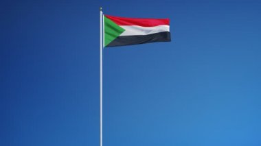 Yavaş Alfa ile sorunsuz bir şekilde ilmekledi Sudan bayrağı