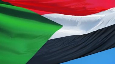 Yavaş Alfa ile sorunsuz bir şekilde ilmekledi Sudan bayrağı