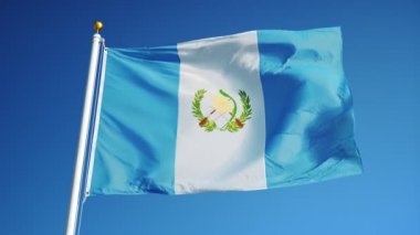 Yavaş Alfa ile sorunsuz bir şekilde ilmekledi Guatemala bayrağı