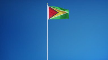 Guyana bayrak yavaş sorunsuz Alfa ile ilmekledi