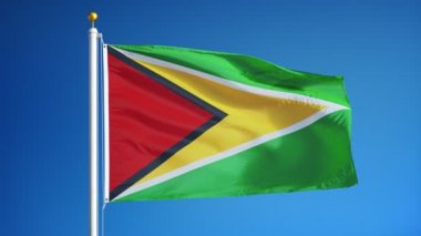 Guyana bayrak yavaş sorunsuz Alfa ile ilmekledi