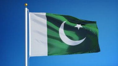 Yavaş Alfa ile sorunsuz bir şekilde ilmekledi Pakistan bayrağı