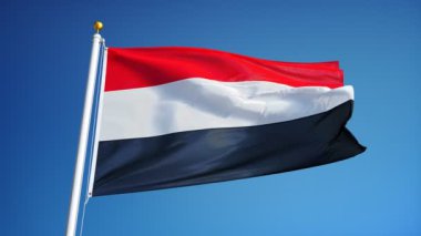 Yavaş Alfa ile sorunsuz bir şekilde ilmekledi Yemen bayrağı