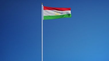 Tacikistan bayrağı yavaş sorunsuz Alfa ile ilmekledi