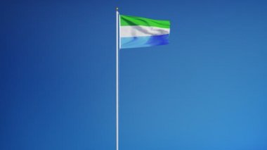 Sierra Leone bayrak yavaş sorunsuz Alfa ile ilmekledi