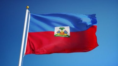 Haiti bayrak yavaş sorunsuz Alfa ile ilmekledi