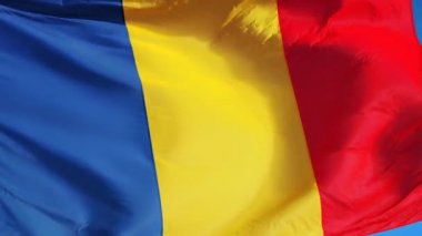 Yavaş Alfa ile sorunsuz bir şekilde ilmekledi Çad bayrağı