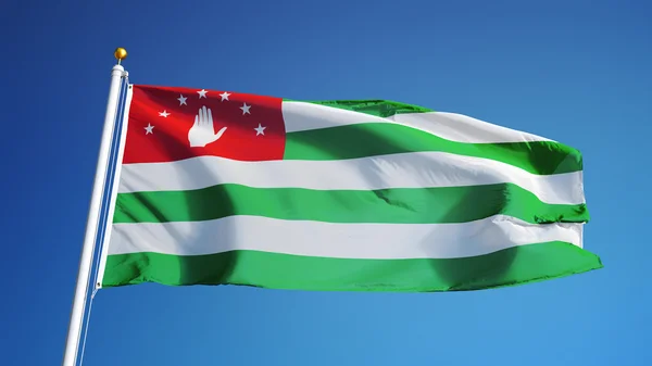 Abhazya bayrağı, kırpma yolu alfa kanal şeffaflık ile izole