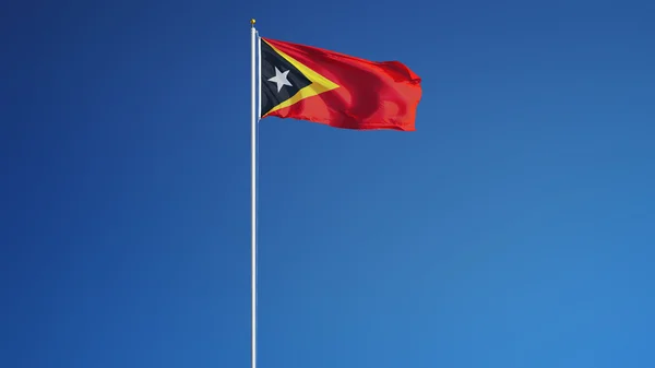 Timor Est isolato con percorso di ritaglio trasparenza canale alfa — Foto Stock