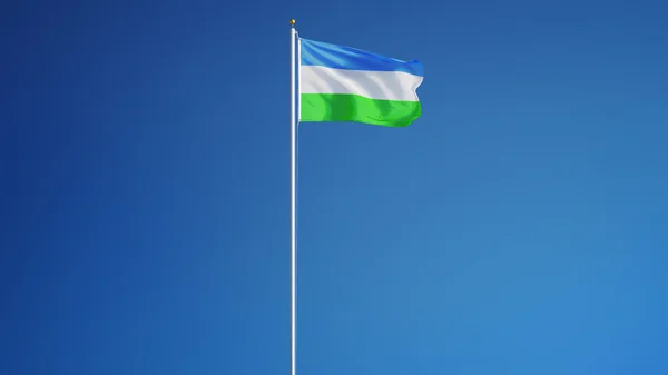 Molossia flag, isolated with clipping path alpha channel transparency — Stock Photo, Image