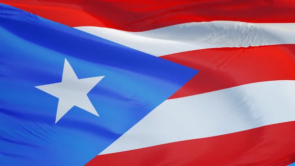 Σημαία του Πουέρτο Ρίκο, απομονωμένη με απόκομμα διαδρομή κανάλι άλφα διαφάνεια — Φωτογραφία Αρχείου