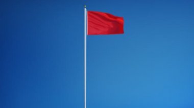 Yavaş çekimde kırmızı bayrak alfa ile sorunsuz bir şekilde döngüye