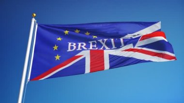 Alfa ile Büyük Britanya Brexit bayrak ağır çekimde ilmekledi