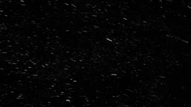 Soldan sağa yağan kar