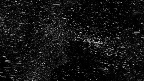 Soldan sağa, mat, geniş açı Beautuful düşen kar taneleri