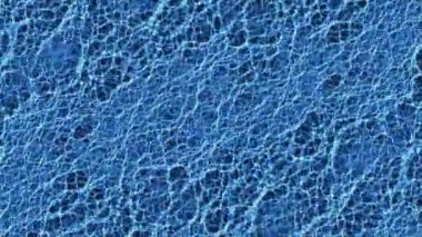 Su altında gerçekçi caustics mavi, ağır çekimde, sorunsuz döngü vurdu