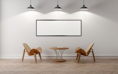 Boş resim çerçevesi arka plan kadar sahte