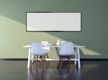 Boş resim çerçevesi arka plan kadar sahte