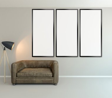 Boş resim çerçevesi kadar sahte