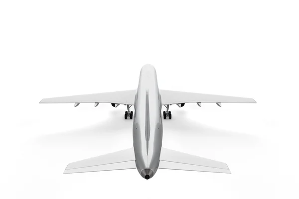 Fondo del avión en blanco - Ilustración 3D burla —  Fotos de Stock